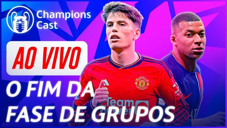 CHAMPIONS CAST #07 — VEXAME do United, PSG CLASSIFICADO e expectativas pro SORTEIO!